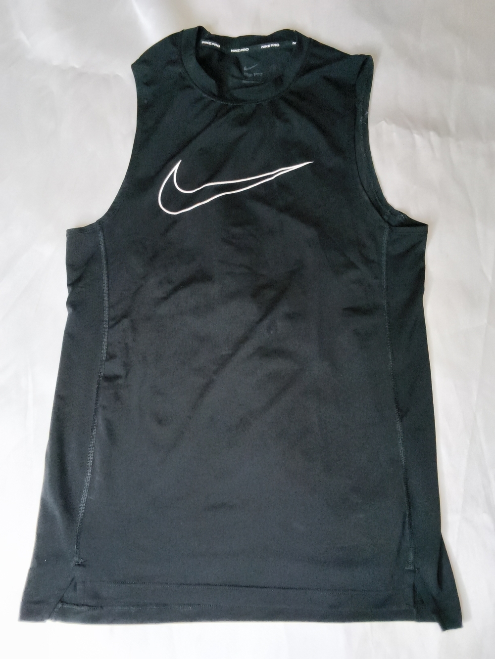 Nike Kids' Black Dri-FIT Sleeveless Training Top